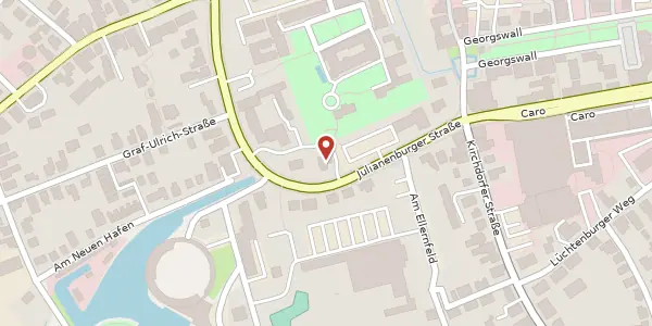 Karte der Umgebung von Julianenburger Str. 6, 26603 Aurich