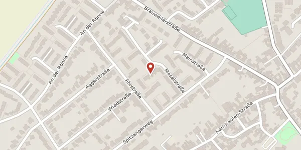 Karte der Umgebung von Moselstr. 21, 50859 Köln