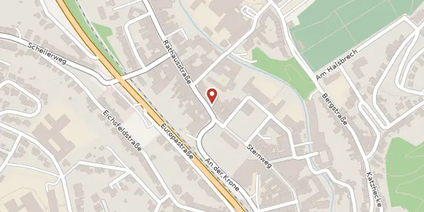 Karte der Umgebung von Rathausstr. 16 a, 52222 Stolberg