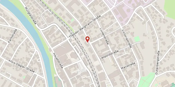Karte der Umgebung von Hildastraße 31e, 76571 Gaggenau