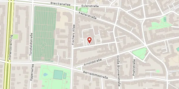 Karte der Umgebung von Donnerstraße 18, 22763 Hamburg