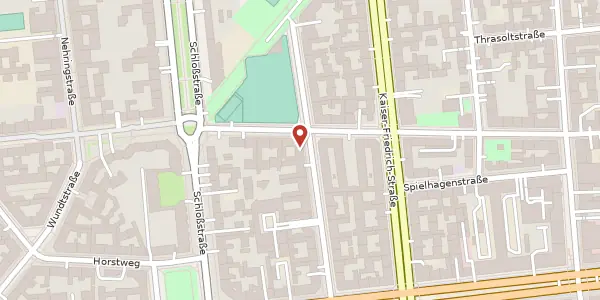 Karte der Umgebung von Fritschestraße 22, 10585 Berlin