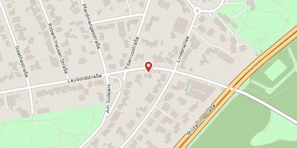 Karte der Umgebung von Leyboldstraße 68, 50968 Köln