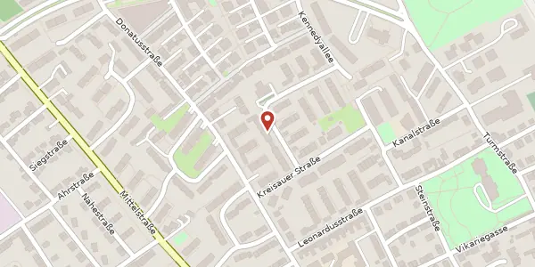 Karte der Umgebung von Kolberger Str. 5, 53175 Bonn