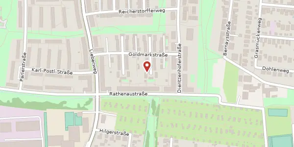 Karte der Umgebung von Goldmarkstr. 33, 80937 München