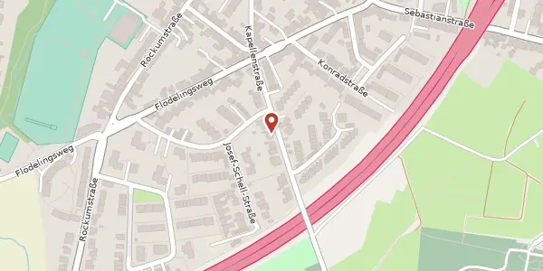 Karte der Umgebung von Kapellenstraße 20, 53121 Bonn