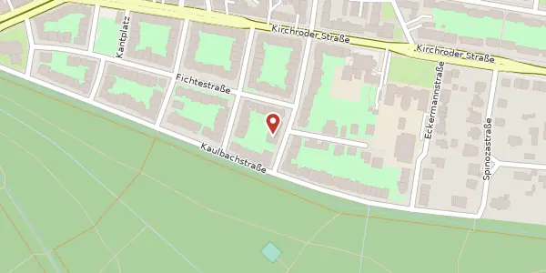 Karte der Umgebung von Schleiermacherstraße 14, 30625 Hannover