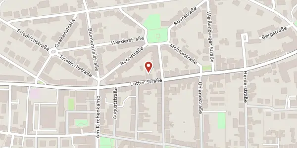 Karte der Umgebung von Lotter Str. 108, 49078 Osnabrück