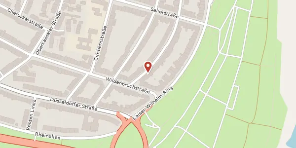 Karte der Umgebung von Brend'amour Str. 65, 40545 Düsseldorf