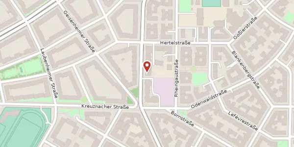 Karte der Umgebung von Laubacher Straße 3, 14197 Berlin