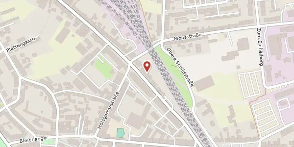 Karte der Umgebung von Nürnberger Str. 153, 96050 Bamberg (Süd)