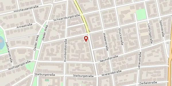 Karte der Umgebung von Eckenheimer Landstr. 97-99, 60318 Frankfurt