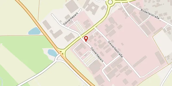 Karte der Umgebung von Gewerbepark 3, 36160 Dipperz