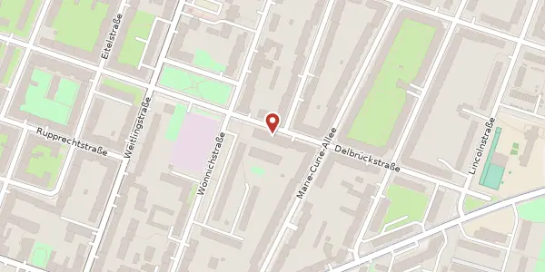 Karte der Umgebung von Münsterlandstraße 60, 10317 Berlin
