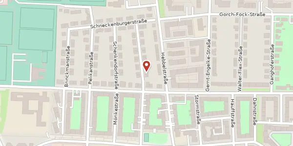 Karte der Umgebung von Gerstäckestraße 4, 30177 Hannover