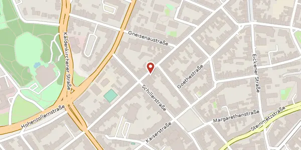 Karte der Umgebung von Regentenstr. 156, 41061 Mönchengladbach