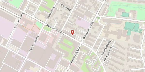 Karte der Umgebung von Aussiger Str. 13, 93073 Neutraubling