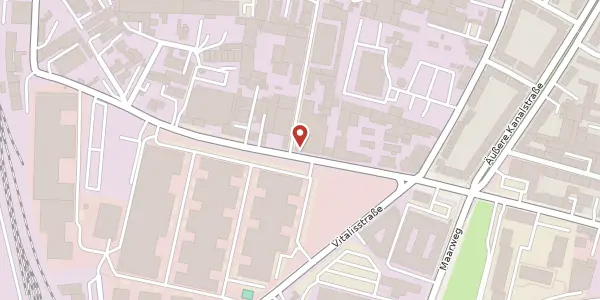 Karte der Umgebung von Vogelsanger Str. 348, 50827 Köln