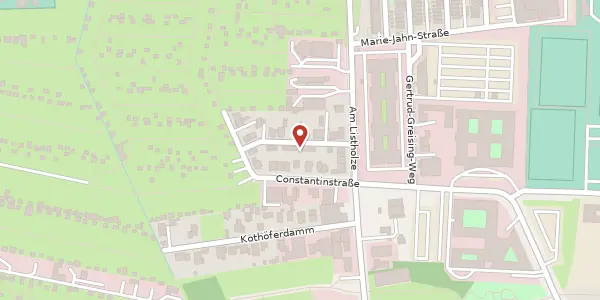 Karte der Umgebung von Staatswiesenstraße 9, 30177 Hannover