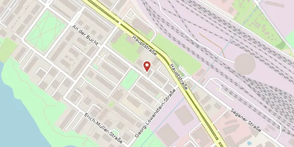 Karte der Umgebung von Karl-Wilker-Straße 13, 10317 Berlin