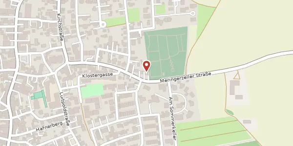 Karte der Umgebung von Meringerzeller Str. 23, 86415 Mering