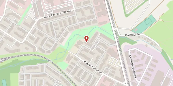 Karte der Umgebung von An den Mühlwegen 48, 60439 Frankfurt