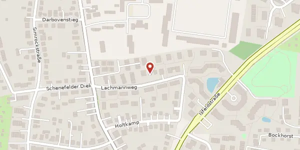 Karte der Umgebung von Lachmannweg 9, 22589 Hamburg