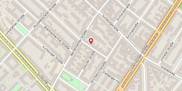 Karte der Umgebung von Gerolsteiner Str. 30, 50937 Köln