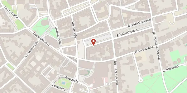 Karte der Umgebung von Elisabethstraße 42 / 43, 02826 Görlitz