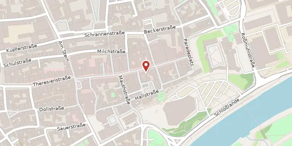Karte der Umgebung von Ludwigstr. 26, 85049 Ingolstadt
