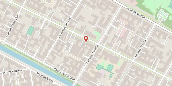 Karte der Umgebung von Reichenberger Straße 61, 10999 Berlin