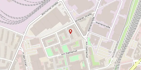 Karte der Umgebung von Am Gatherhof 45 F, 40472 Düsseldorf