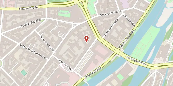 Karte der Umgebung von Morassistr. 6 a, 80469 München