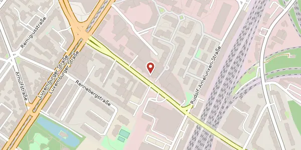 Karte der Umgebung von Weißhausstr. 26, 50939 Köln