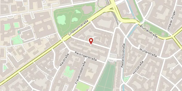 Karte der Umgebung von Augsburgerstr. 9, 80337 München