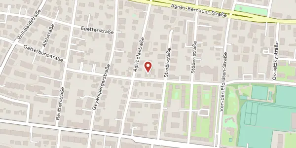 Karte der Umgebung von Valpichlerstr. 128, 80686 München