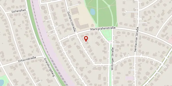 Karte der Umgebung von Gollanczstraße 12, 13465 Berlin