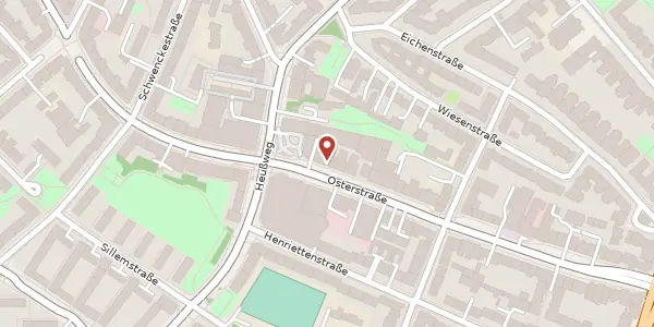 Karte der Umgebung von Osterstraße 102, 20259 Hamburg