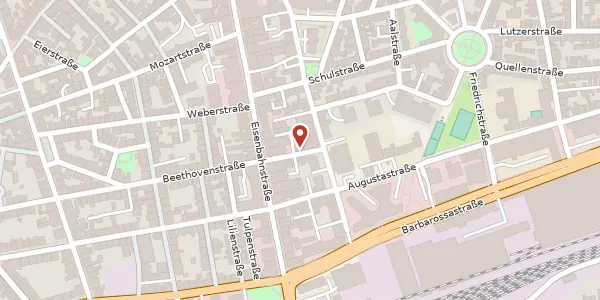Karte der Umgebung von Eckelstraße 1, 67655 Kaiserslautern