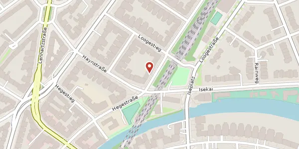 Karte der Umgebung von Loehrsweg 1, 20249 Hamburg