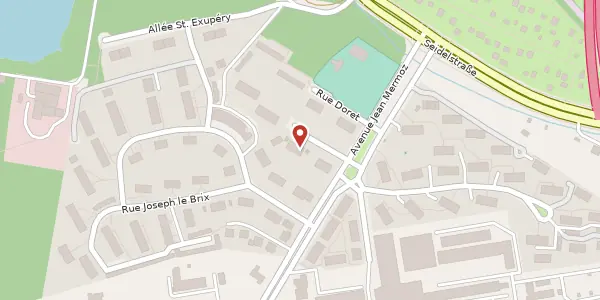 Karte der Umgebung von Rue Marin la Meslée 5, 13405 Berlin