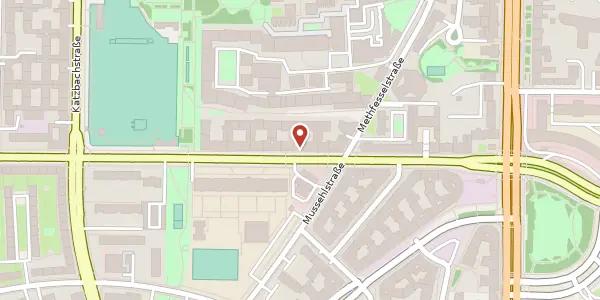 Karte der Umgebung von Dudenstraße 28, 10965 Berlin