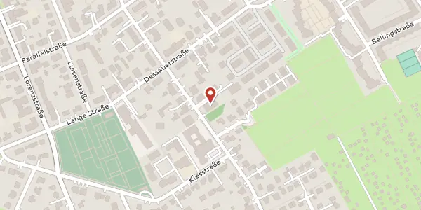 Karte der Umgebung von Kurfürstenstraße 52, 12249 Berlin