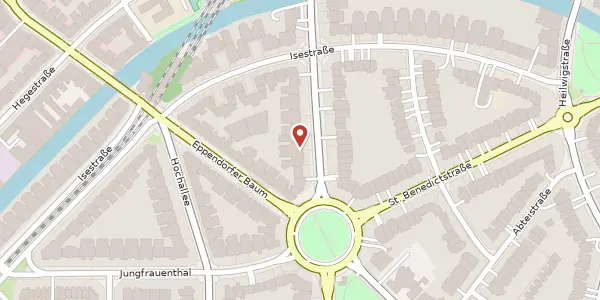 Karte der Umgebung von Oderfelderstraße 7, 20149 Hamburg