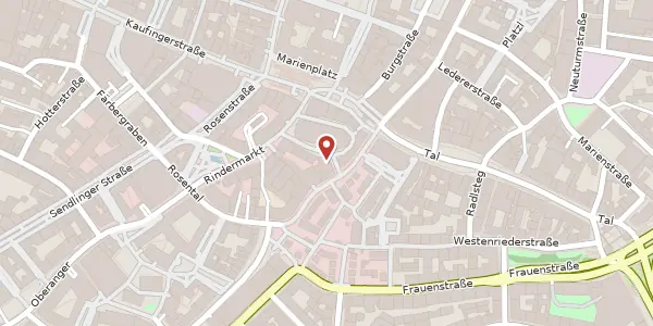 Karte der Umgebung von Petersplatz 8, 80331 München