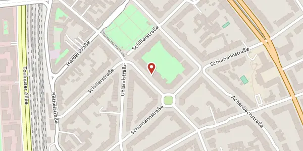 Karte der Umgebung von Humboldtstr. 53, 40237 Düsseldorf