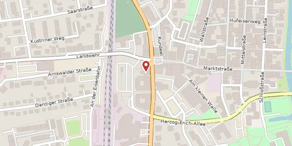 Karte der Umgebung von Wunstorfer Straße 2, 31535 Neustadt