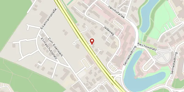 Karte der Umgebung von Paderborner Str. 185, 33689 Bielefeld