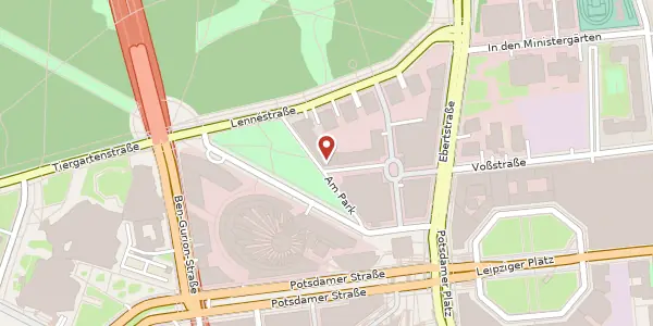 Karte der Umgebung von Berliner Freiheit 2, 10785 Berlin