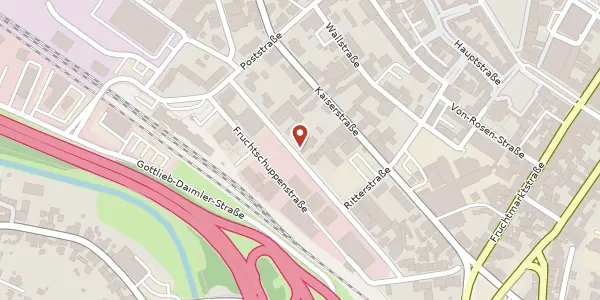 Karte der Umgebung von Luitpoldstraße 24, 66482 Zweibrücken